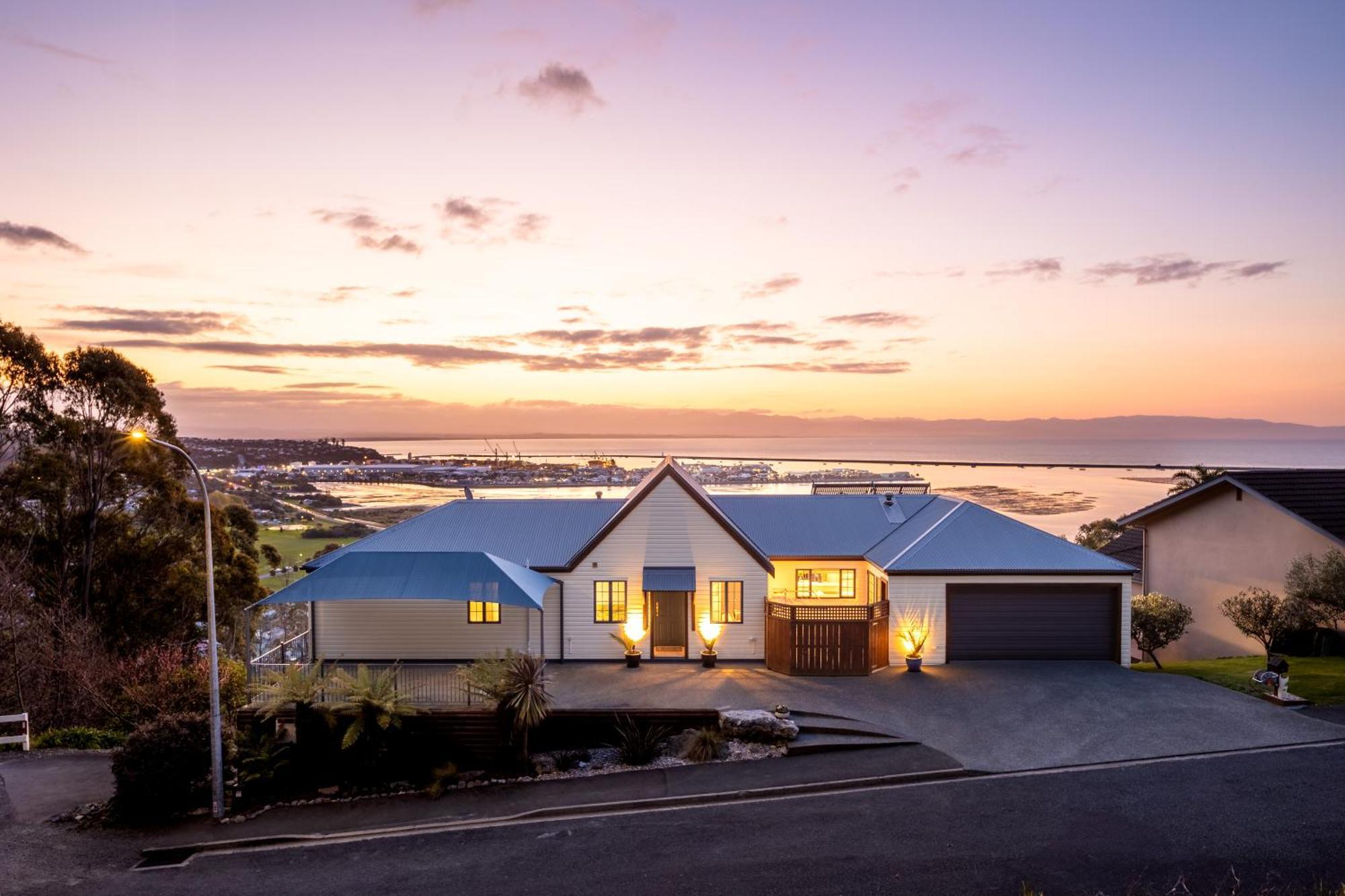 Twin Peaks Luxury Sea View Villa Nelson Bagian luar foto